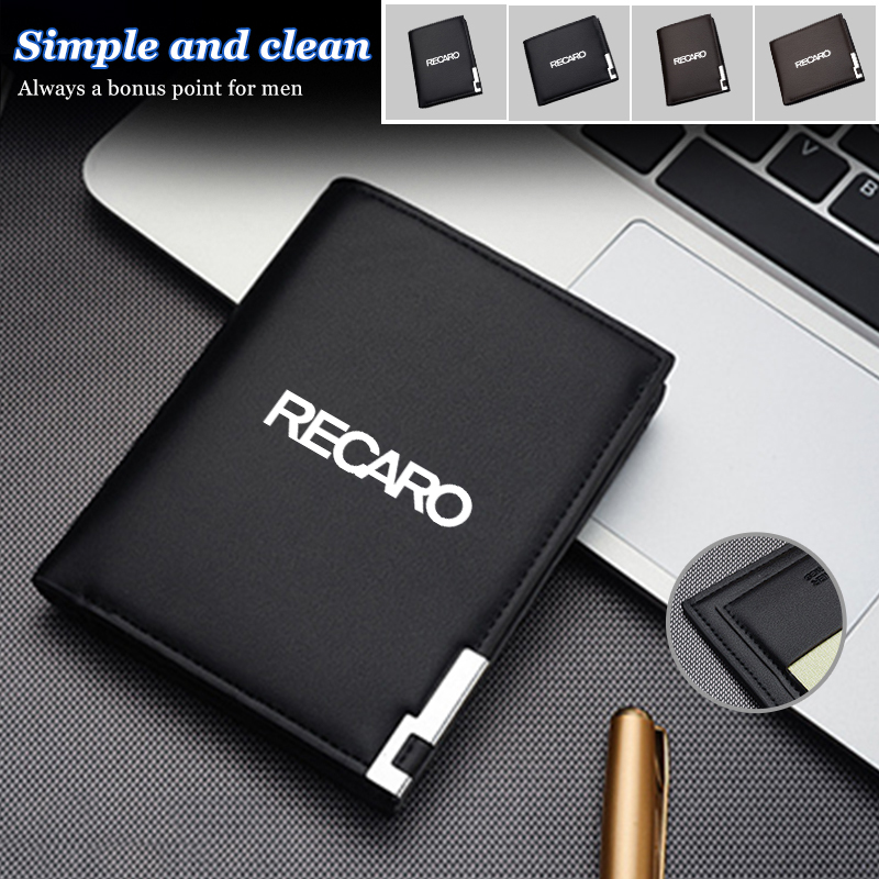 Card Top Loader - Auto-Montierte Leder-Geldbörse Kreditkarten-Führerscheinhalter für Recaro