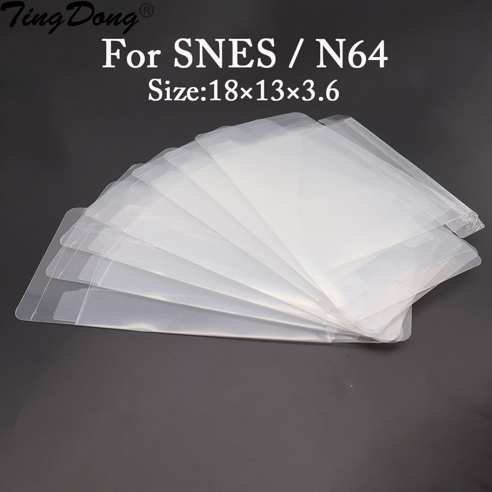 Funko Pop Protector - 10 stücke Klar transparent für SNES