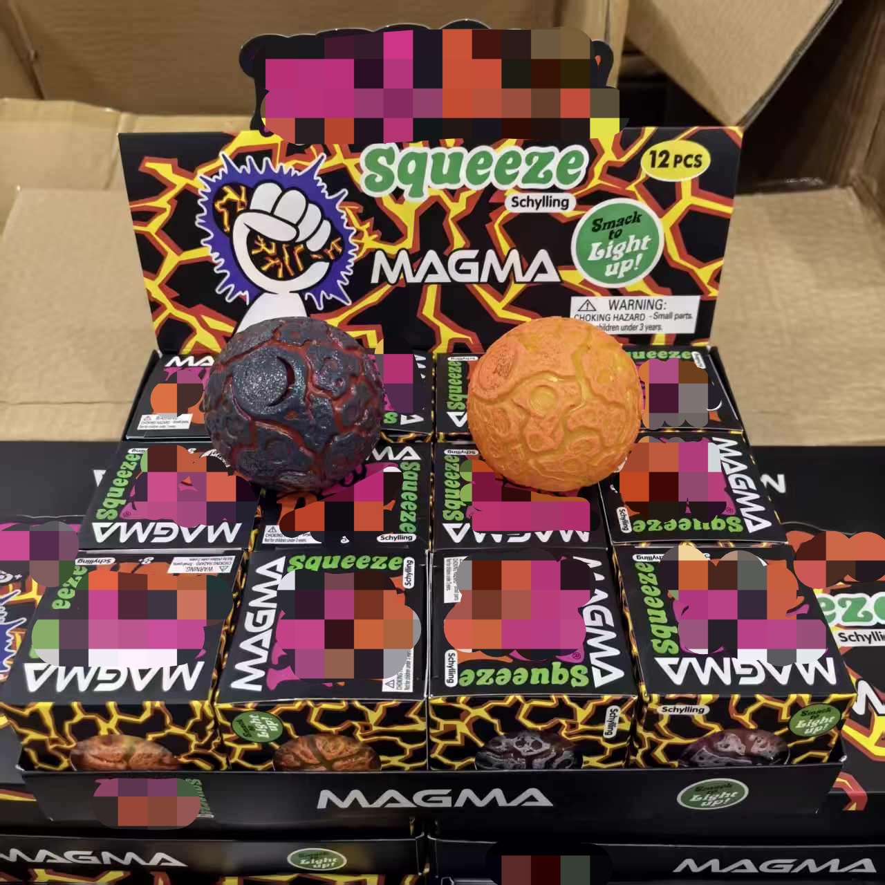 Fidget Cube Original - Neues Produkt NeeDoh Glitter Magma Ball
