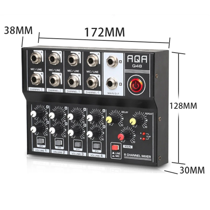 Audio Mixer Professionelle 8-K – Graded Card Display Bewertung und Preis