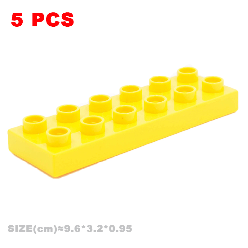 Große Größe Baustein Ziegel 8  – Lego Set City Bewertung und Preis