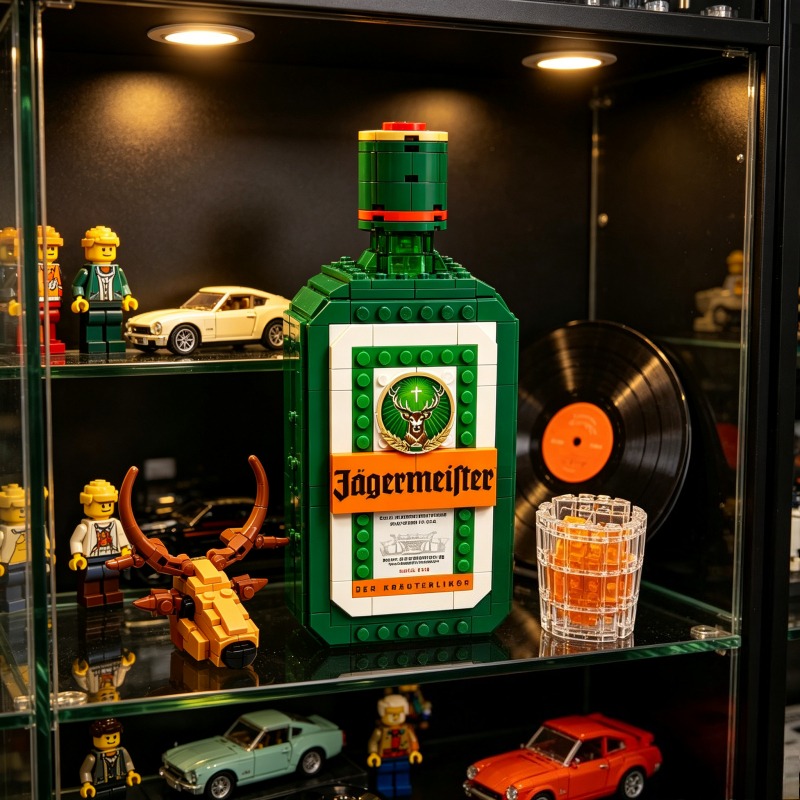 Jägermeister Likörflasche Baus – Building Block Mini Bewertung und Preis