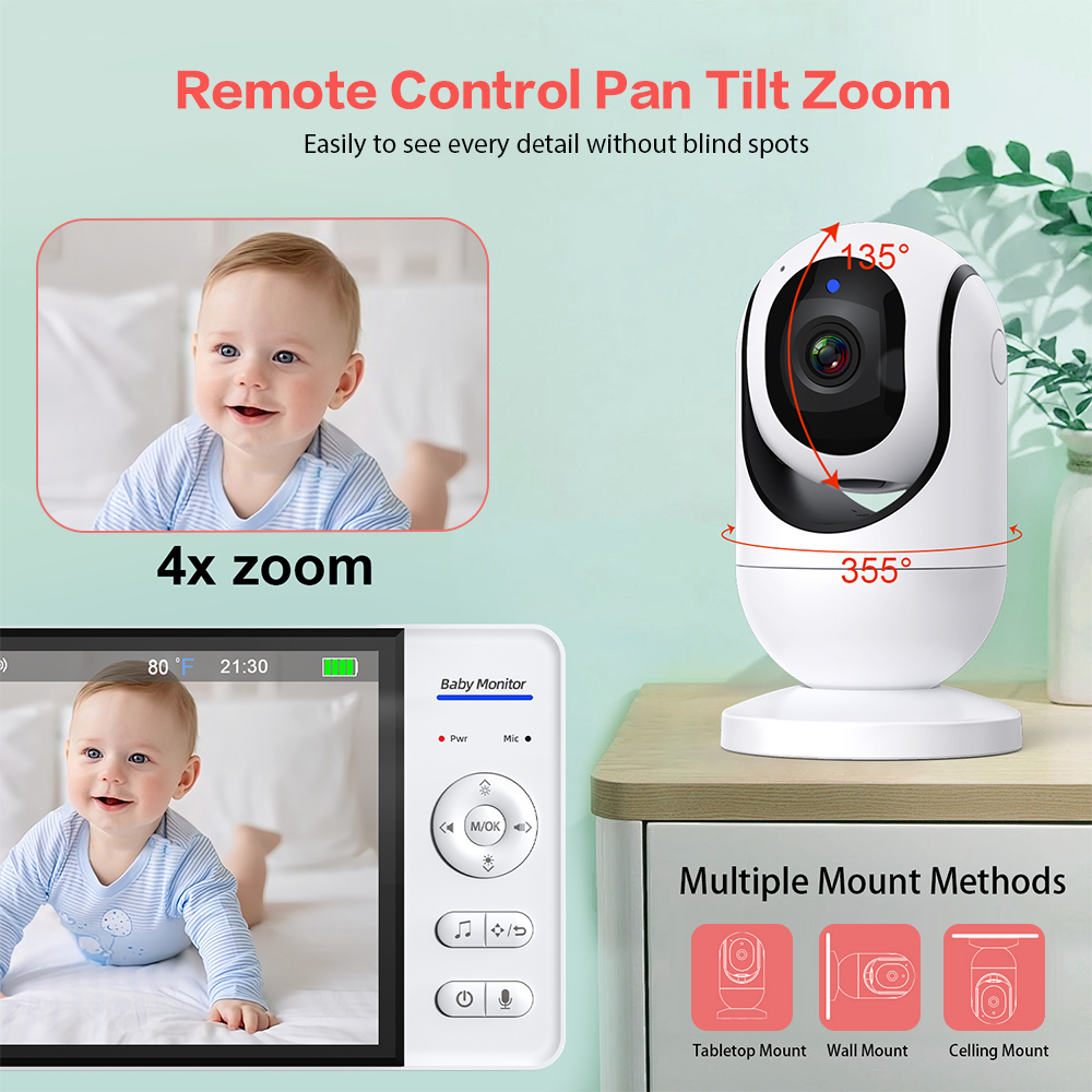 Video Baby Monitor 7'' 1080P H – Graded Card Display Bewertung und Preis
