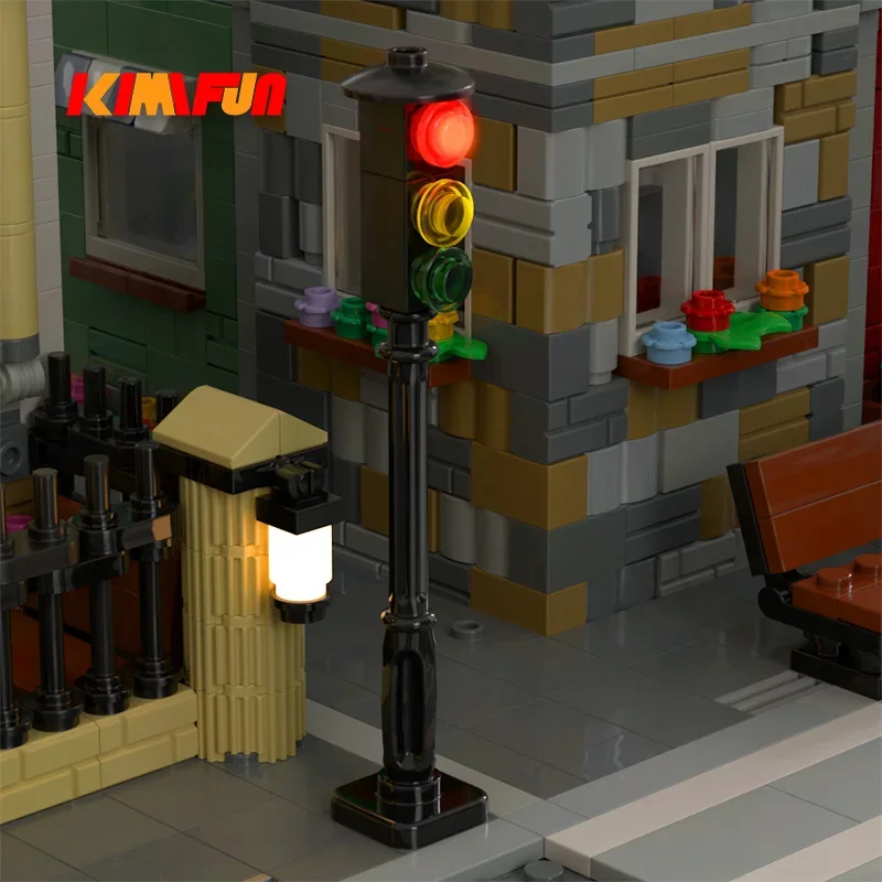 1 stücke LED MOC Straße Automa – Lego Set Creator Bewertung und Preis