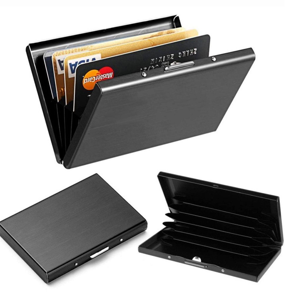 Schlankes RFID-Kartenetui aus  – Card Top Loader Bewertung und Preis