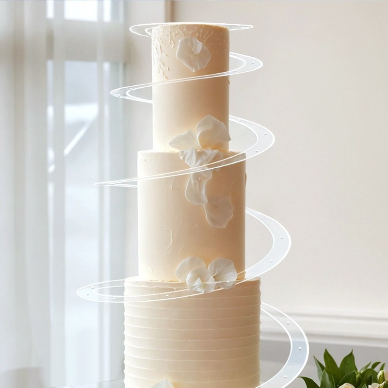 Kuchen Spirale Tiered Ständer  – Display Risers Set Bewertung und Preis