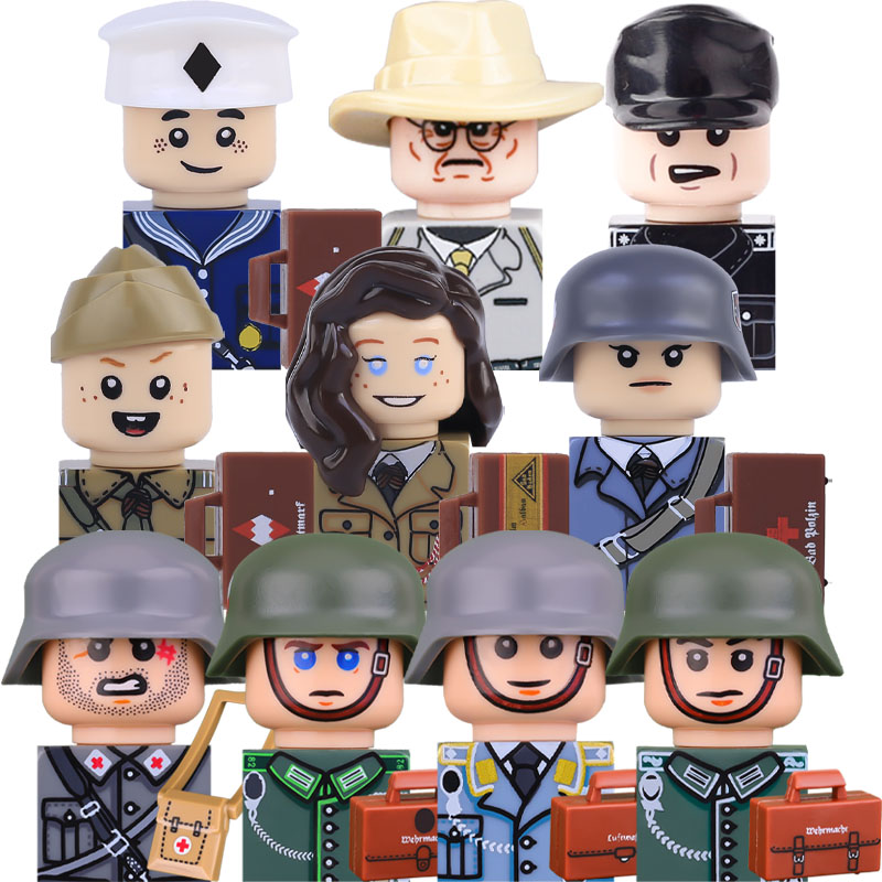 Militär-Soldaten-Figuren Baust – Lego Minifigure Holder Bewertung und Preis