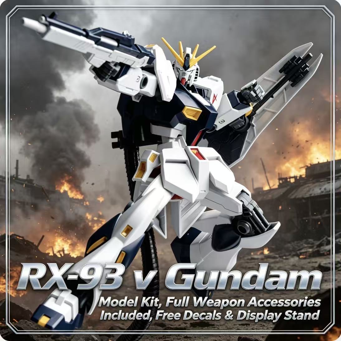 93HG 1/144 ENTRY GRADE RX-93 V – Bandai Model Gundam Hg Bewertung und Preis