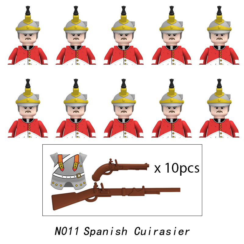 10 stücke Napoleonischen Krieg – Lego Minifigure Holder Bewertung und Preis