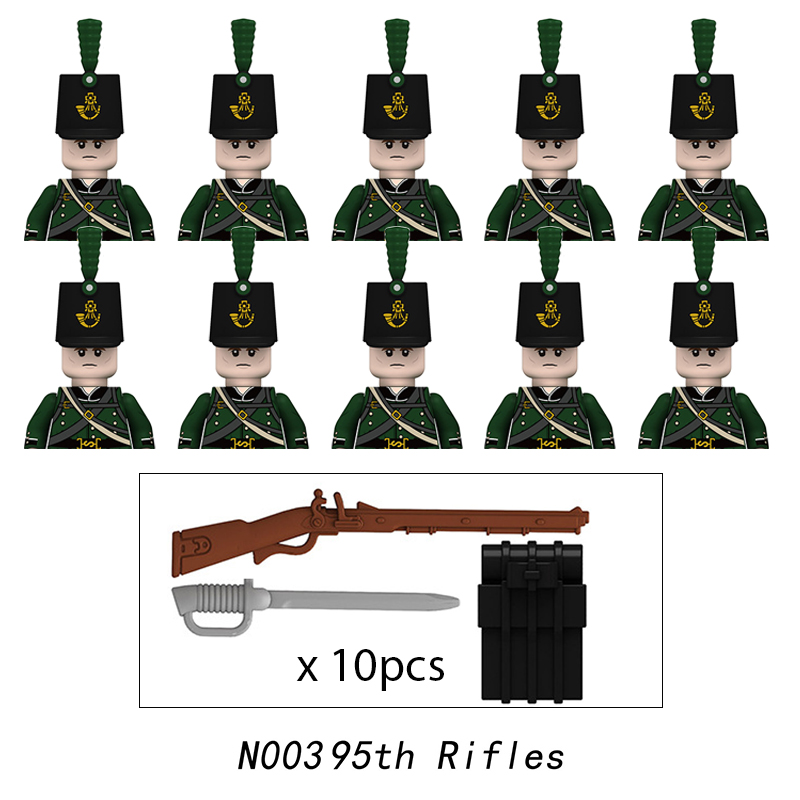 10 stücke Napoleonischen Krieg – Lego Minifigure Holder Bewertung und Preis