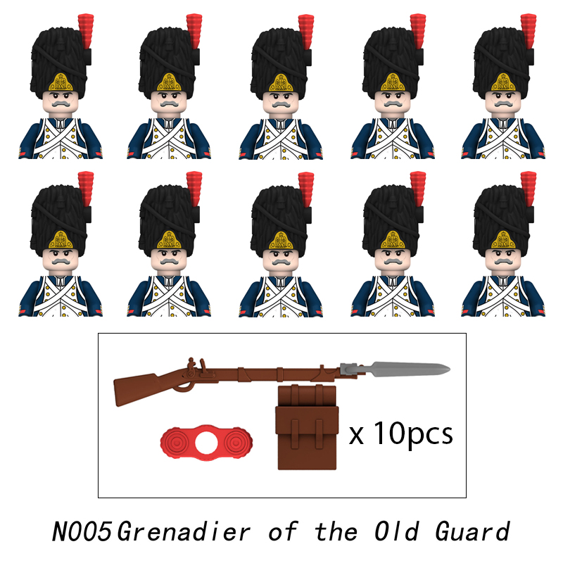 10 stücke Napoleonischen Krieg – Lego Minifigure Holder Bewertung und Preis